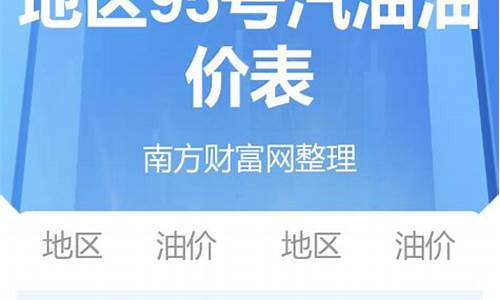 山东95号汽油最新价格查询_山东95号汽油多少钱一升?